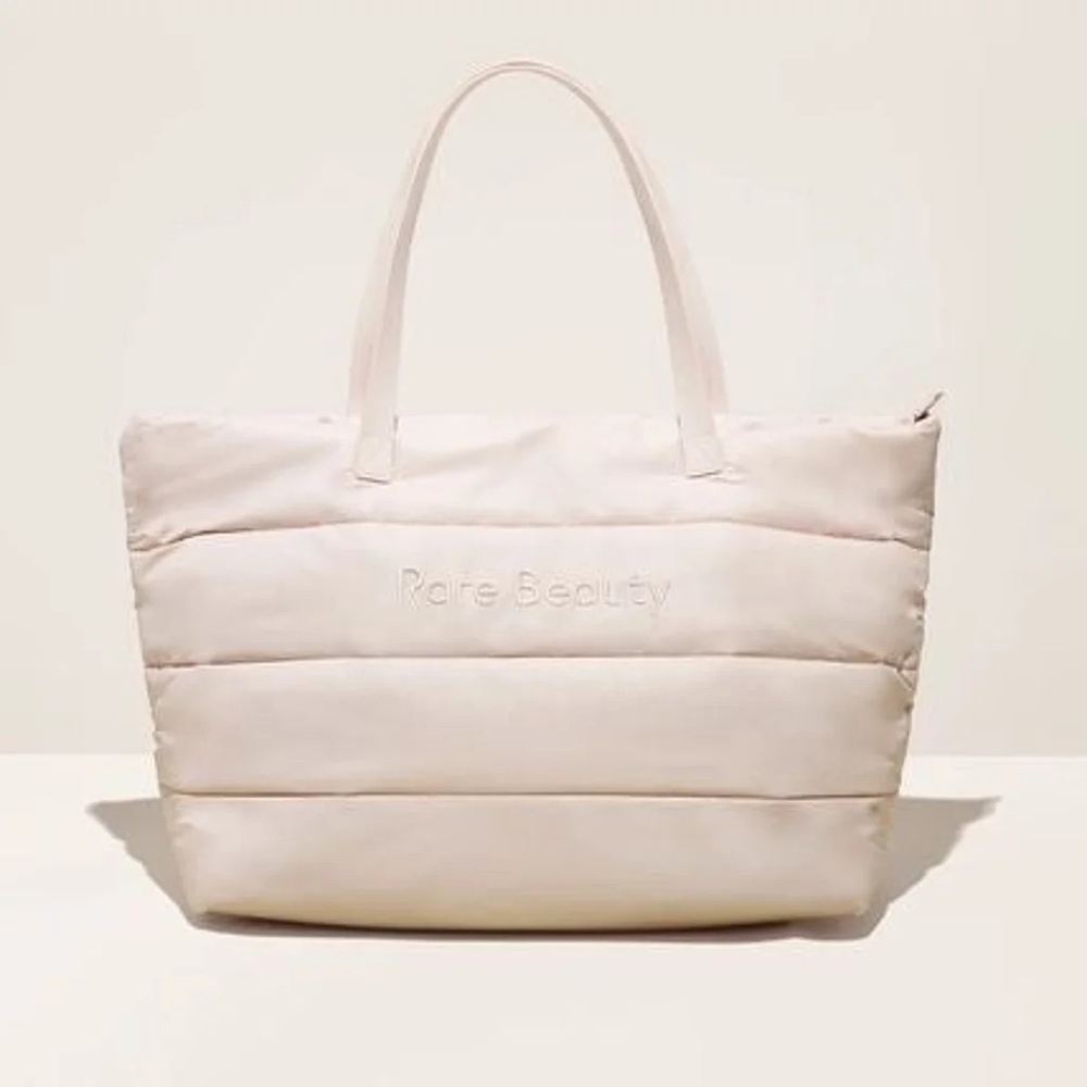 Rare Beauty Selena Gomez Puffy Traveler Tote - Pink